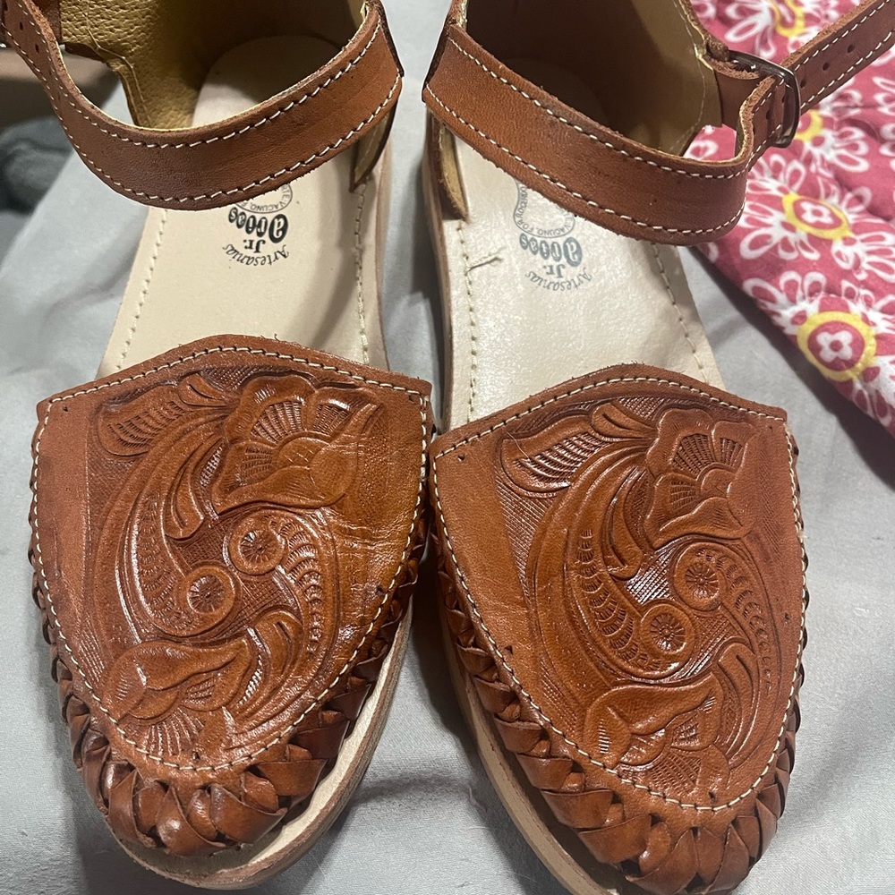 Mexican leather sandals